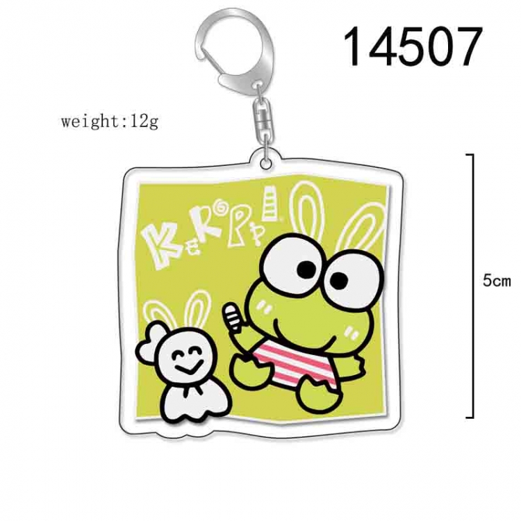 Big eyed frog Anime Acrylic Keychain Charm price for 5 pcs 14507