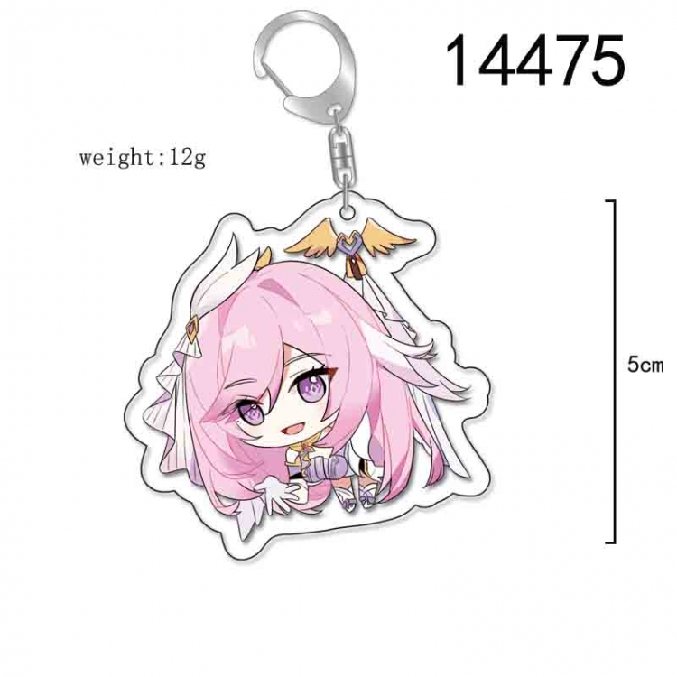 Collapse 3 Collapse 3 Anime Acrylic Keychain Charm price for 5 pcs 14475