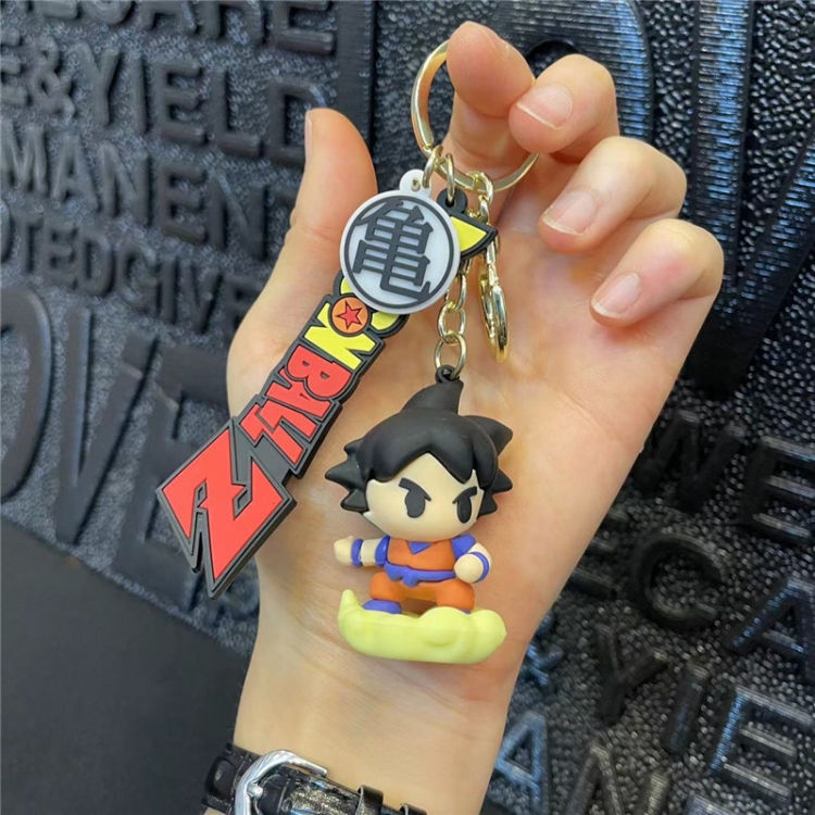 DRAGON BALL Anime Surrounding Car Keychain Bag Hanging Accessories price for 5 pcs