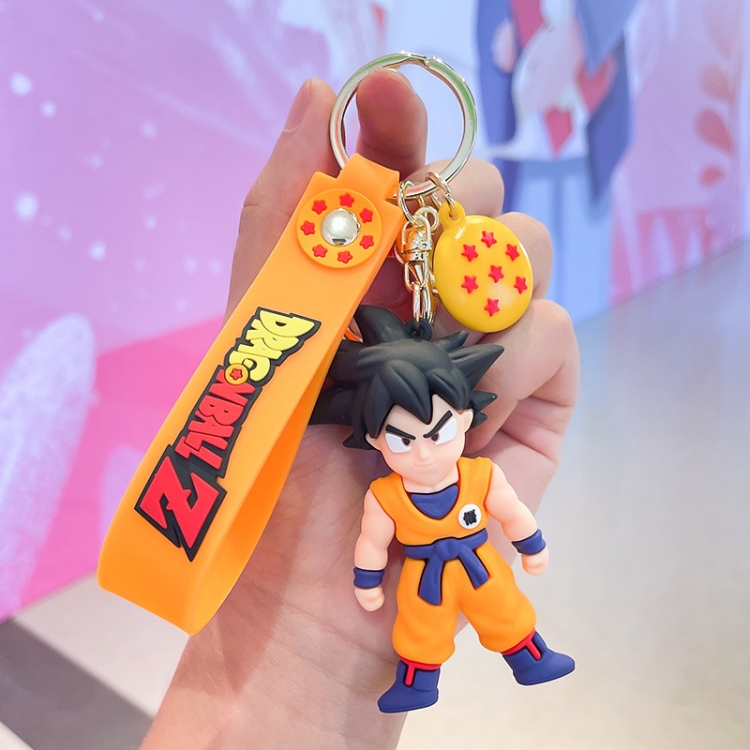 DRAGON BALL Anime Surrounding Car Keychain Bag Hanging Accessories price for 5 pcs