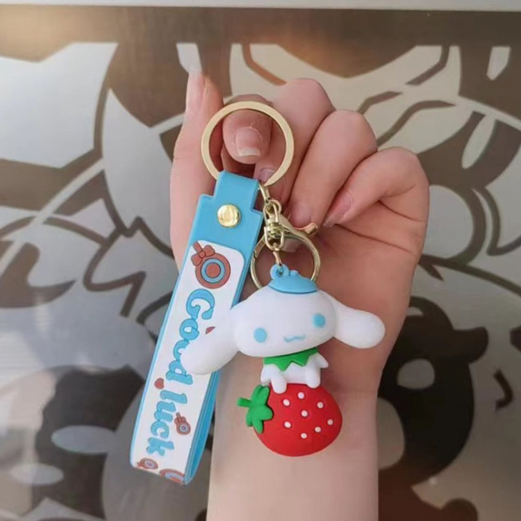 sanrio Cartoon peripheral car keychain bag hanging accessories price for 5 pcs