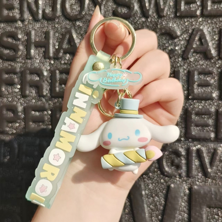 sanrio Cartoon peripheral car keychain bag hanging accessories price for 5 pcs