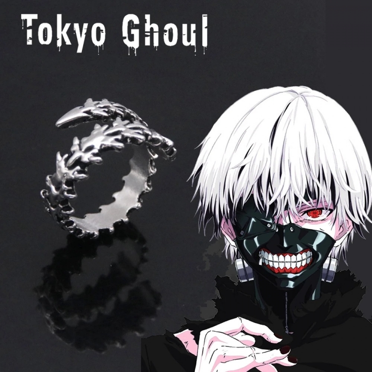 Tokyo Ghoul  Anime Ring Metal COS Decoration Ring Decoration OPP Packaging price for 5 pcs
