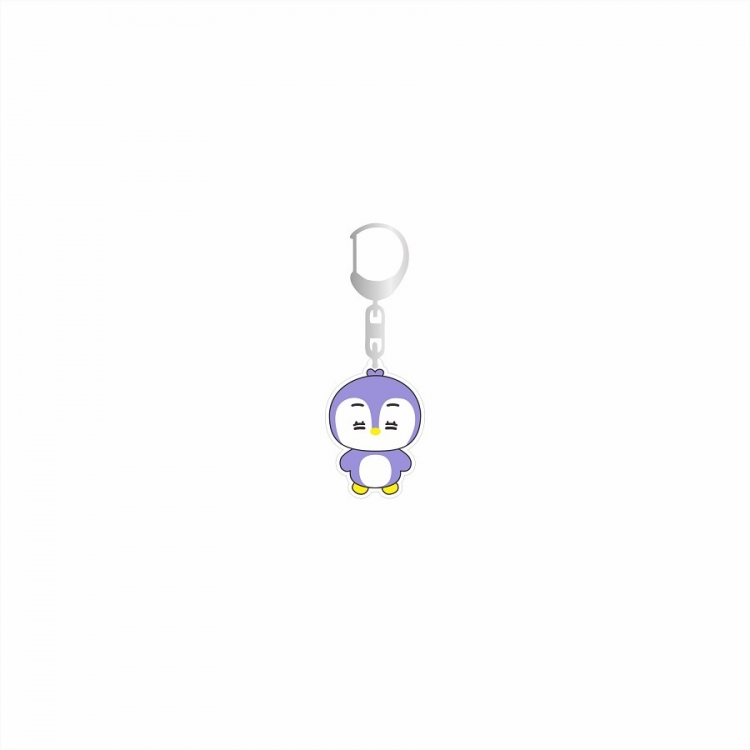 TXT Korean celebrity acrylic keychain cartoon pendant OPP packaging price for 10 pcs style A