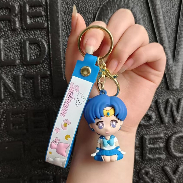 sailormoon Anime peripheral resin car keychain bag hanging accessories price for 5 pcs