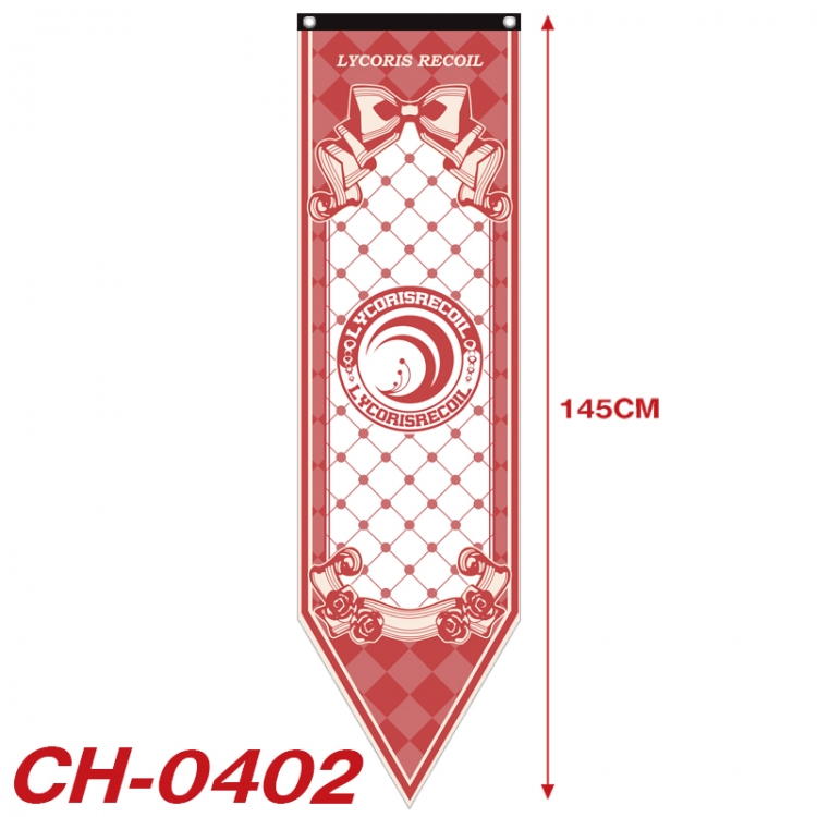 Lycoris Recoil Anime Peripheral Full Color Printing Banner 40X145CM  CH-0402