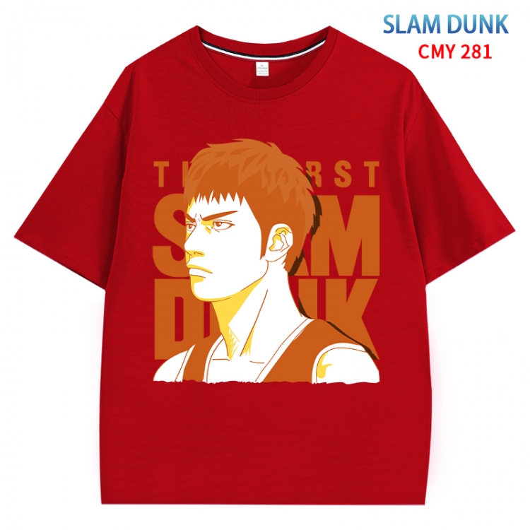 Slam Dunk Anime Surrounding New Pure Cotton T-shirt from S to 4XL CMY 281 3