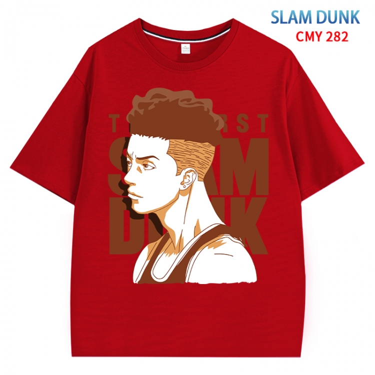Slam Dunk Anime Surrounding New Pure Cotton T-shirt from S to 4XL CMY 282 3