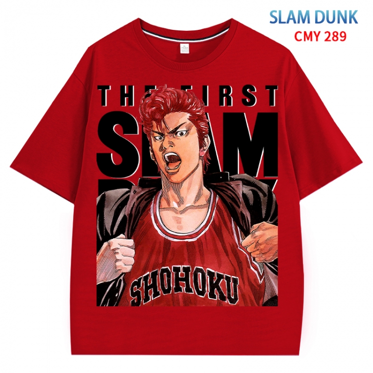 Slam Dunk Anime Surrounding New Pure Cotton T-shirt from S to 4XL CMY 289 3