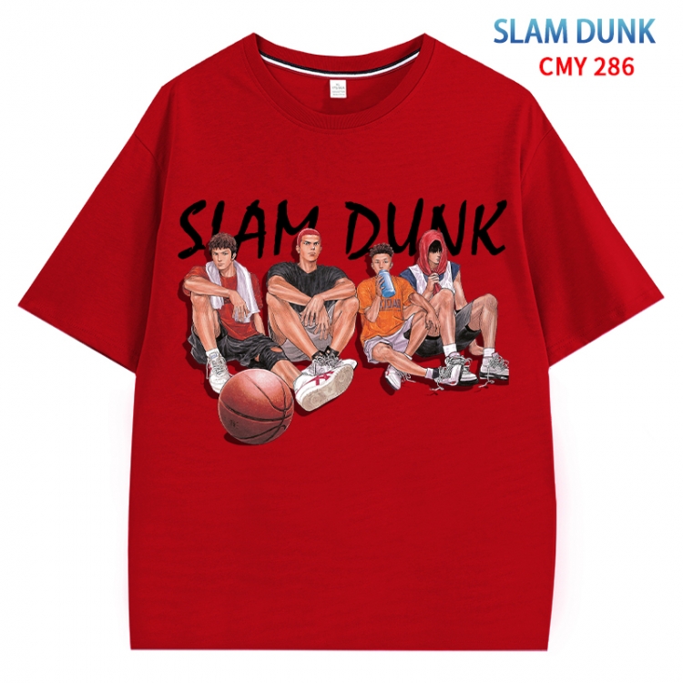 Slam Dunk Anime Surrounding New Pure Cotton T-shirt from S to 4XL CMY 286 3