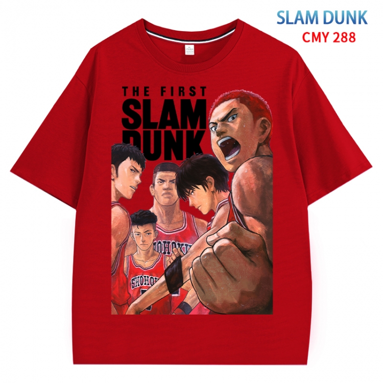 Slam Dunk Anime Surrounding New Pure Cotton T-shirt from S to 4XL CMY 288 3