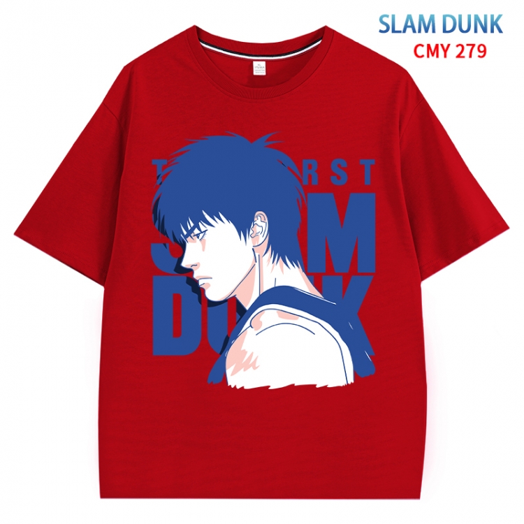 Slam Dunk Anime Surrounding New Pure Cotton T-shirt from S to 4XL CMY 279 3