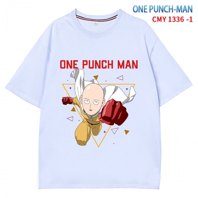 One Punch Man Anime Surrounding New Pure Cotton T-shirt from S to 4XL  CMY 1336 1