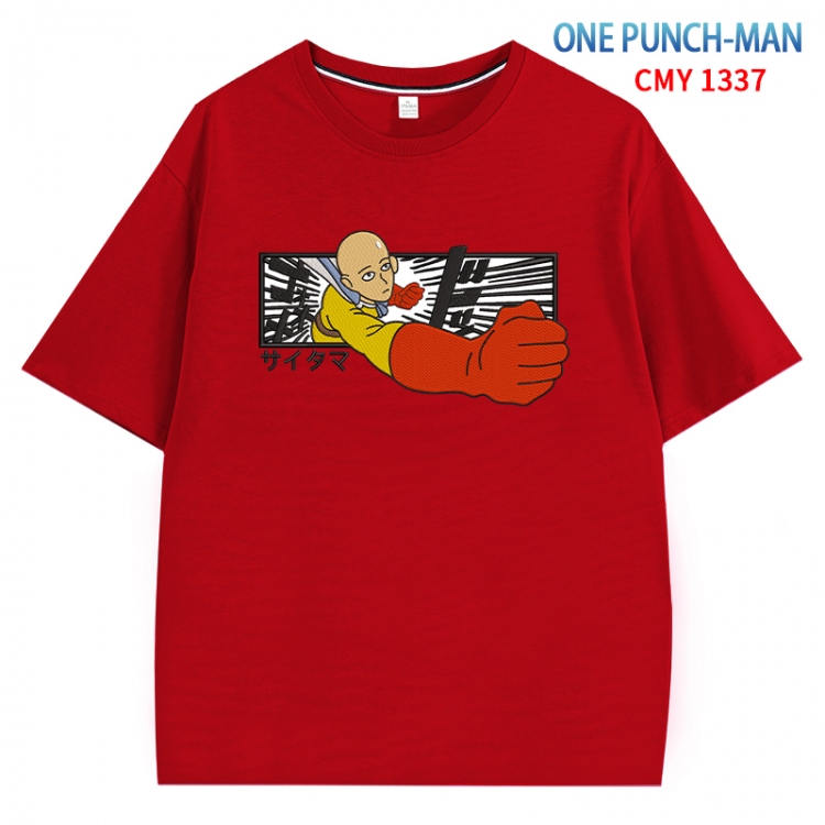 One Punch Man Anime Surrounding New Pure Cotton T-shirt from S to 4XL CMY 1337 3