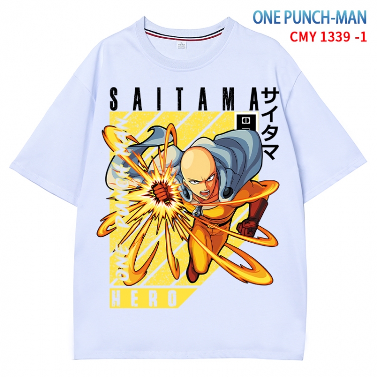 One Punch Man Anime Surrounding New Pure Cotton T-shirt from S to 4XL CMY 1339 1