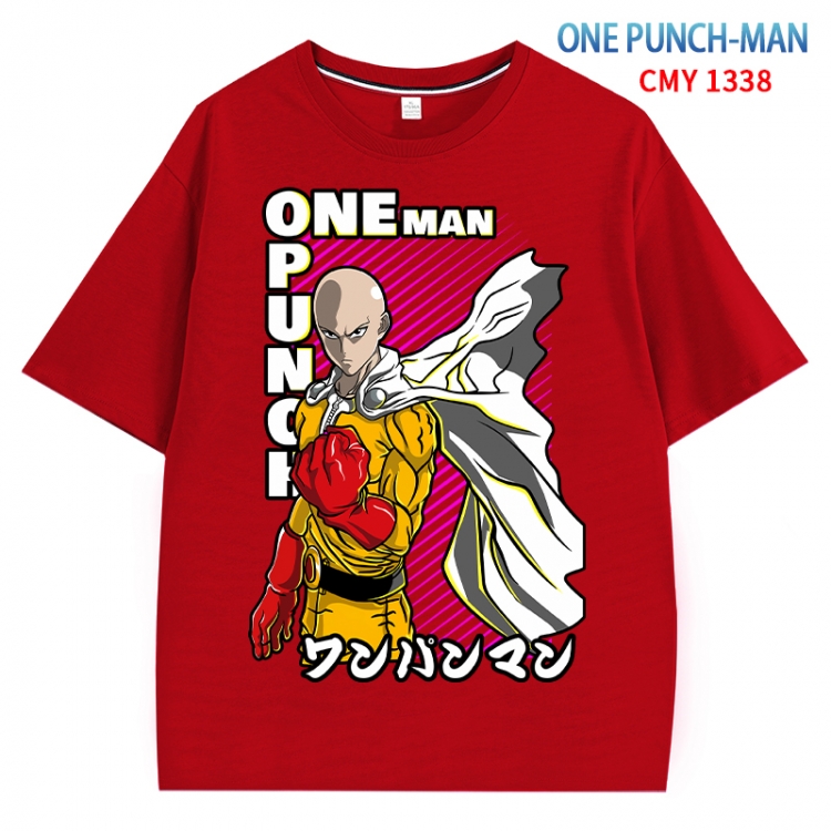 One Punch Man Anime Surrounding New Pure Cotton T-shirt from S to 4XL CMY 1338 3