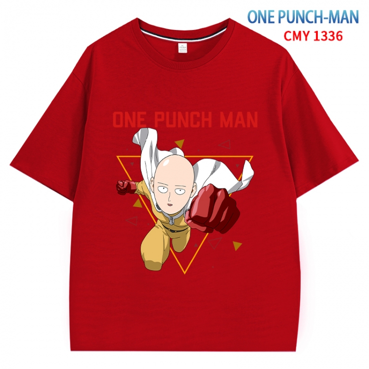 One Punch Man Anime Surrounding New Pure Cotton T-shirt from S to 4XL CMY 1336 3
