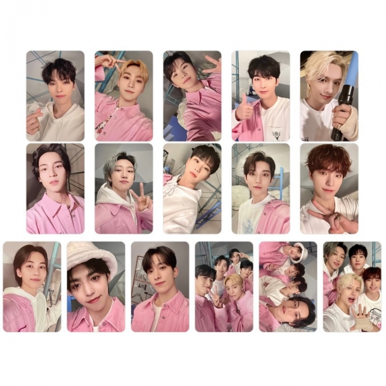 SEVENTEEN Korean celebrity peripheral random card photo card 55x85cm  price for 5 boxes  XK070-17-2