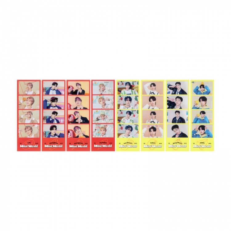 straykids Polaroid photo card SK random card with the same peripheral 55x85mm price for 5 pcs