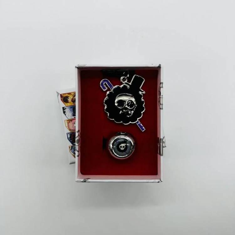 One Piece Anime peripheral ring necklace box Pack 4500