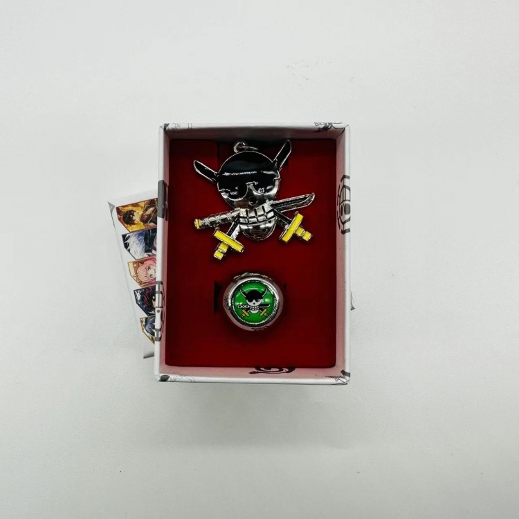 One Piece Anime peripheral ring necklace box Pack  4451