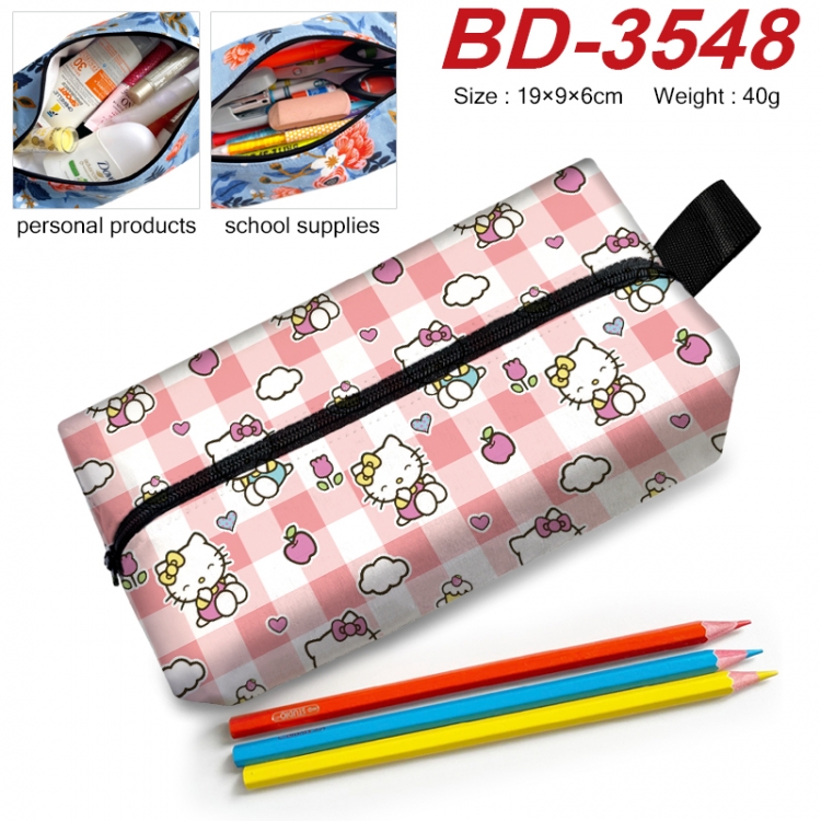 Sanrio Anime New Zipper Pen Bag Storage Bag Makeup Bag 19x9x6cm BD-3548