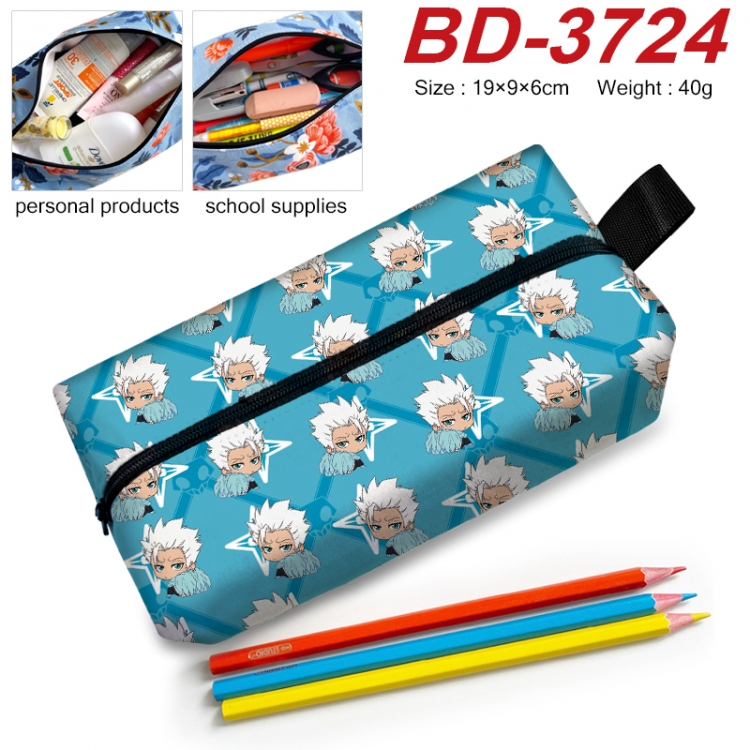 Bleach Anime New Zipper Pen Bag Storage Bag Makeup Bag 19x9x6cm BD-3724