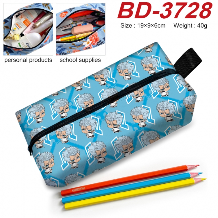 Bleach Anime New Zipper Pen Bag Storage Bag Makeup Bag 19x9x6cm  BD-3728