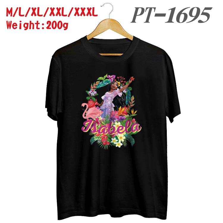 full house of magic Anime Cotton Color Book Print Short Sleeve T-Shirt from M to 3XL  PT1695