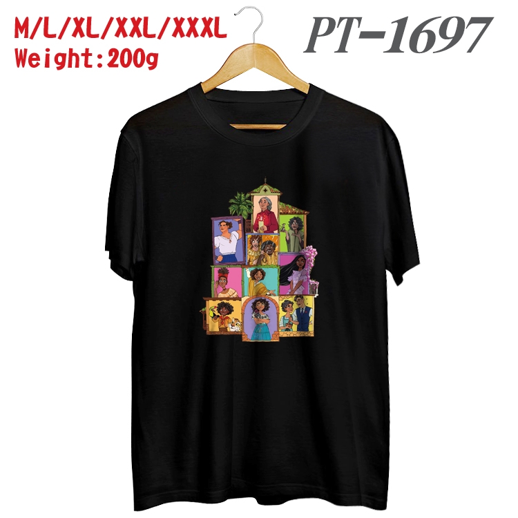 full house of magic Anime Cotton Color Book Print Short Sleeve T-Shirt from M to 3XL  PT1697