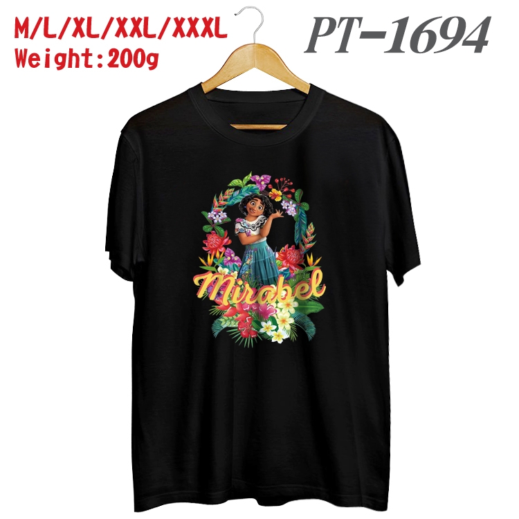 full house of magic Anime Cotton Color Book Print Short Sleeve T-Shirt from M to 3XL PT1694