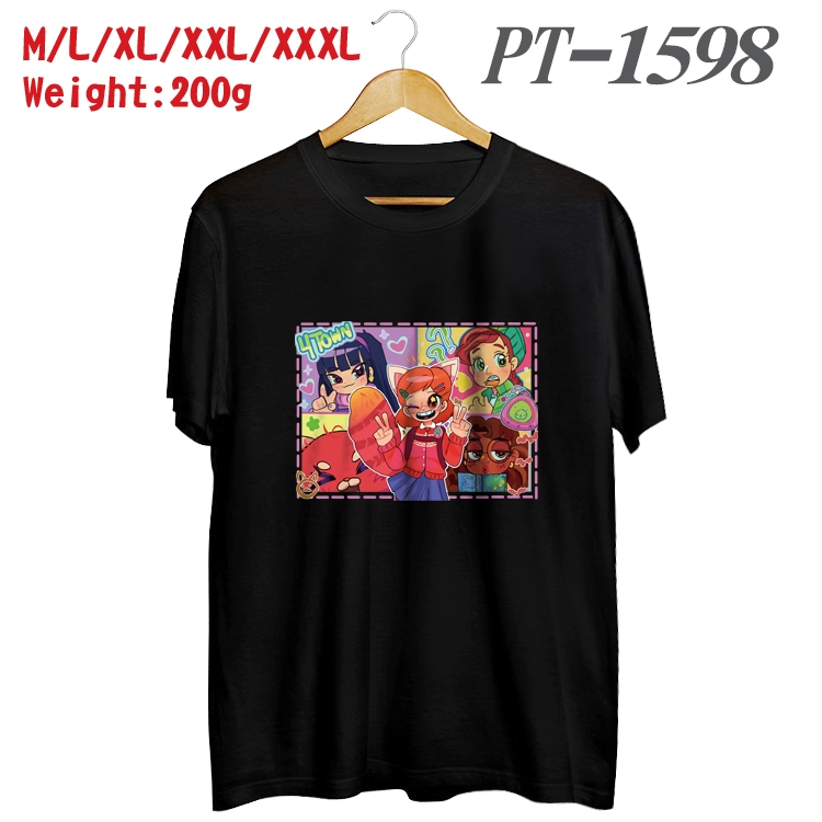 Turning Red Anime Cotton Color Book Print Short Sleeve T-Shirt from M to 3XL PT1598