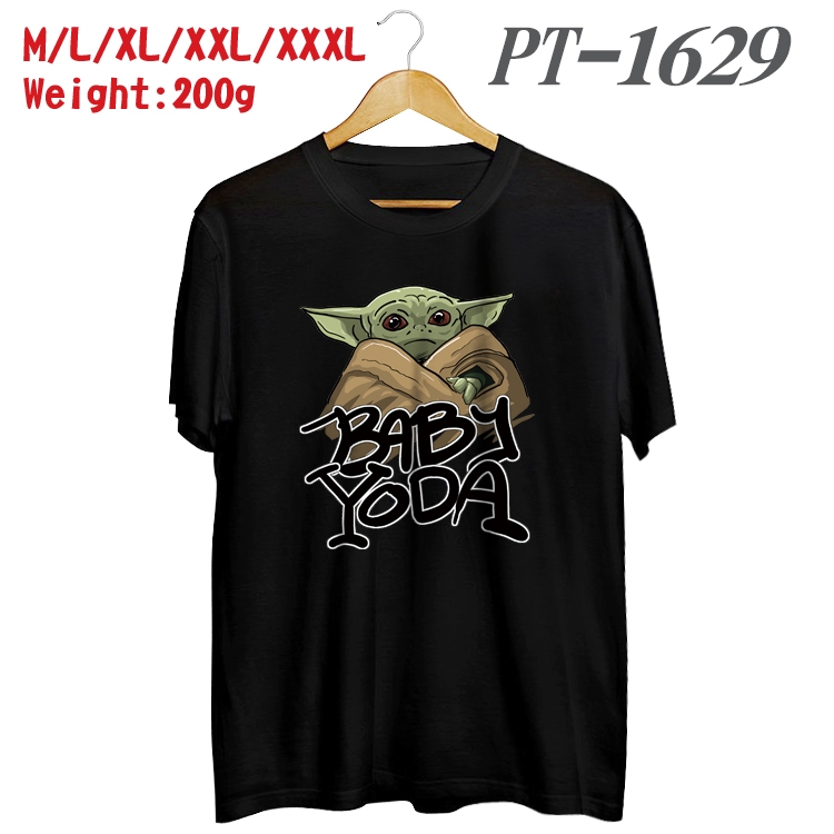 Star Wars Anime Cotton Color Book Print Short Sleeve T-Shirt from M to 3XL PT1629