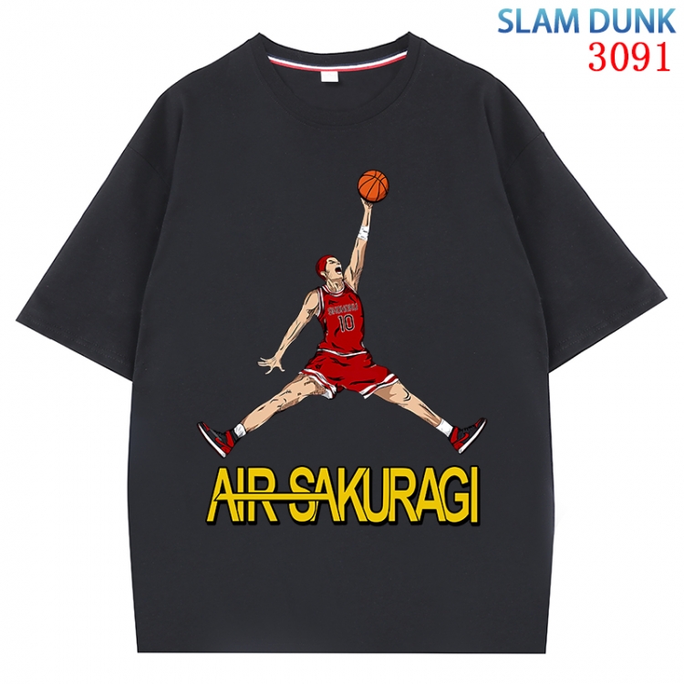 Slam Dunk Anime Surrounding New Pure Cotton T-shirt from S to 4XL CMY-3291-2