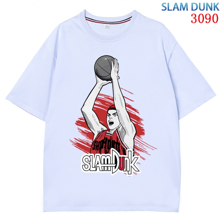 Slam Dunk Anime Surrounding New Pure Cotton T-shirt from S to 4XL CMY-3290-1