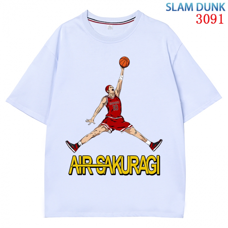 Slam Dunk Anime Surrounding New Pure Cotton T-shirt from S to 4XL  CMY-3291-1