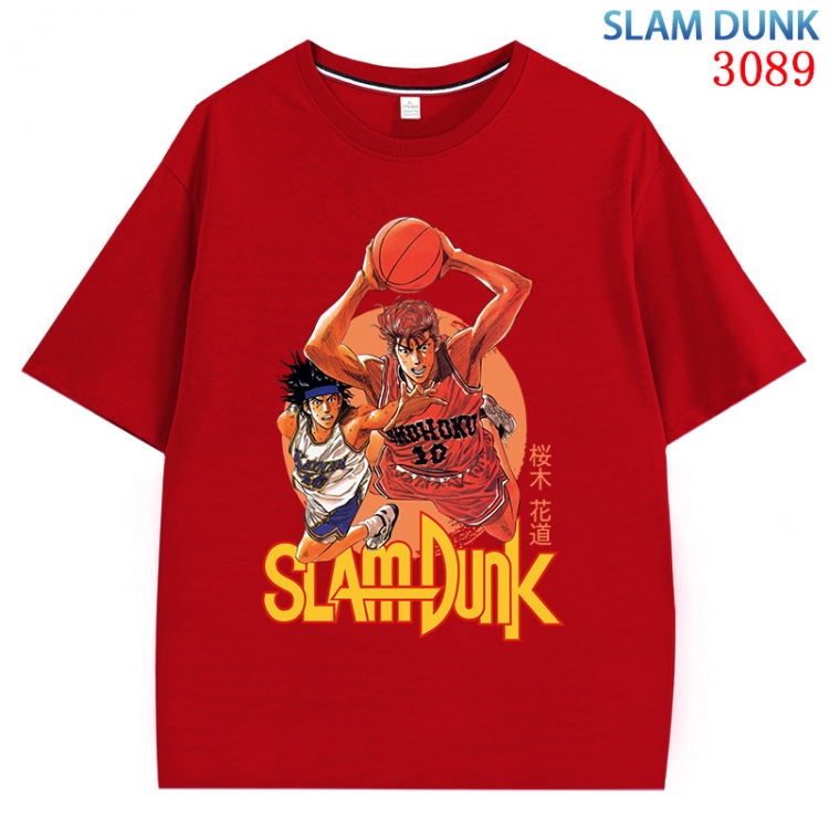 Slam Dunk Anime Surrounding New Pure Cotton T-shirt from S to 4XL  CMY-3289-3