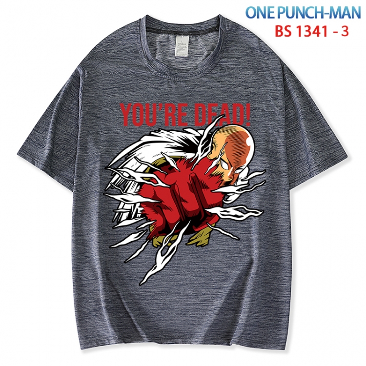 One Punch Man  ice silk cotton loose and comfortable T-shirt from XS to 5XL  BS 1341 3