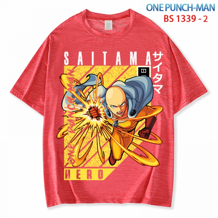 One Punch Man  ice silk cotton loose and comfortable T-shirt from XS to 5XL  BS 1339 2