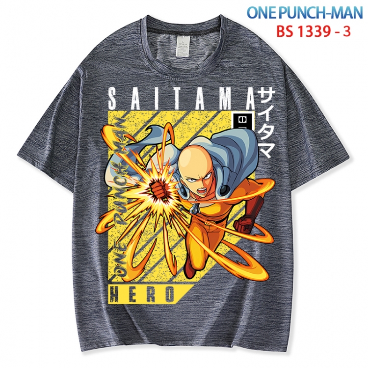 One Punch Man  ice silk cotton loose and comfortable T-shirt from XS to 5XL BS 1339 3