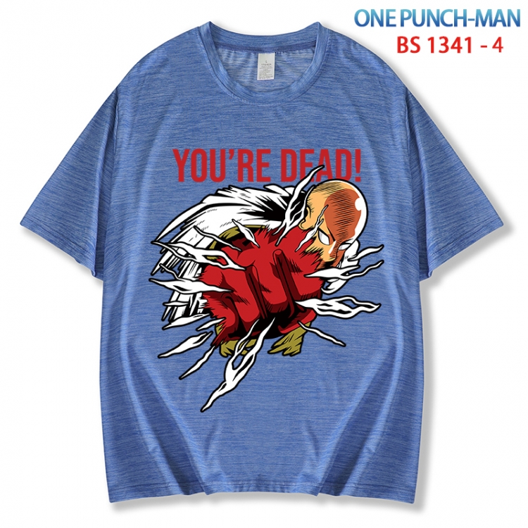 One Punch Man  ice silk cotton loose and comfortable T-shirt from XS to 5XL  BS 1341 4