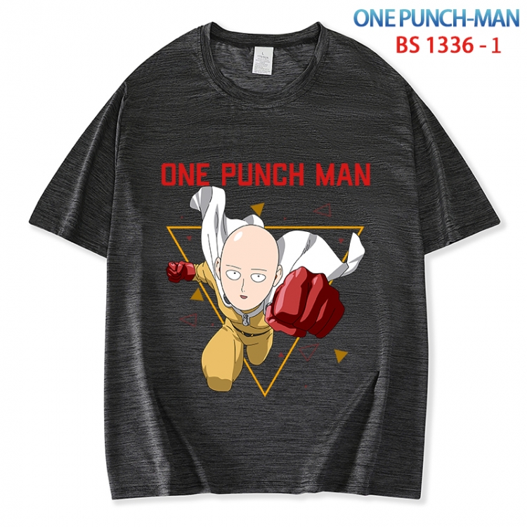 One Punch Man  ice silk cotton loose and comfortable T-shirt from XS to 5XL  BS 1336 1