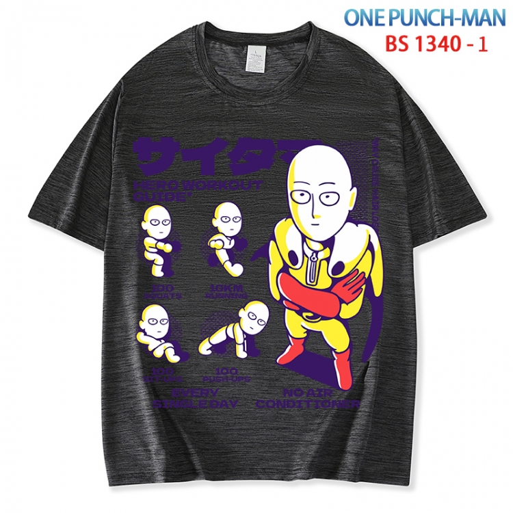 One Punch Man  ice silk cotton loose and comfortable T-shirt from XS to 5XL BS 1340 1