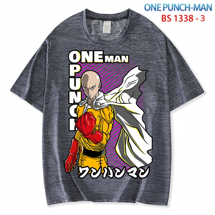One Punch Man  ice silk cotton loose and comfortable T-shirt from XS to 5XL  BS 1338 3