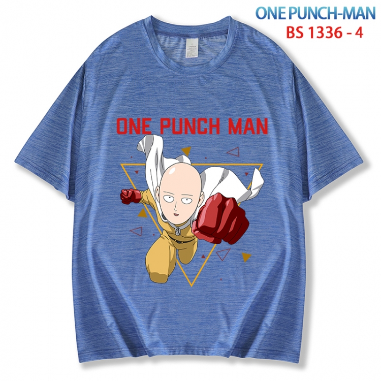 One Punch Man  ice silk cotton loose and comfortable T-shirt from XS to 5XL  BS 1336 4
