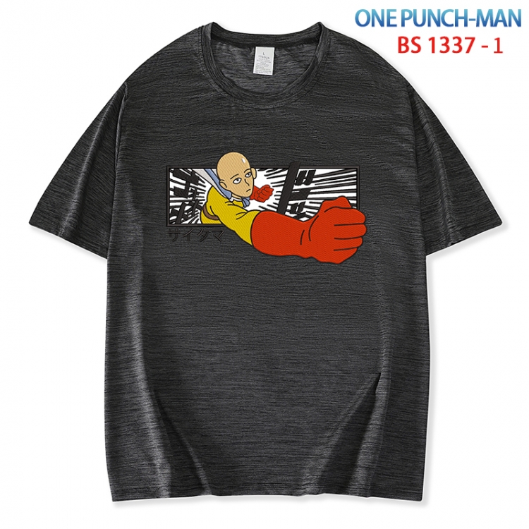 One Punch Man  ice silk cotton loose and comfortable T-shirt from XS to 5XL  BS 1337 1