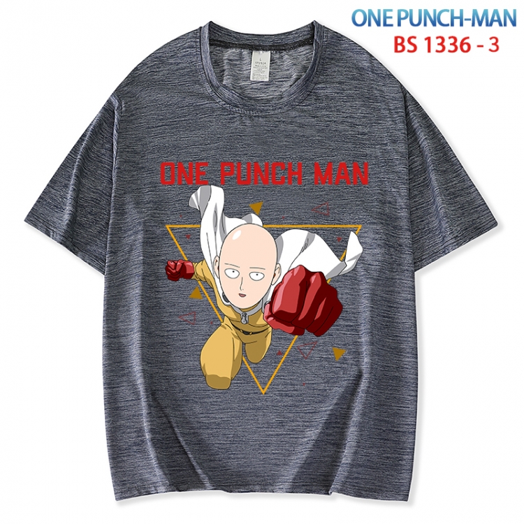 One Punch Man  ice silk cotton loose and comfortable T-shirt from XS to 5XL BS 1336 3