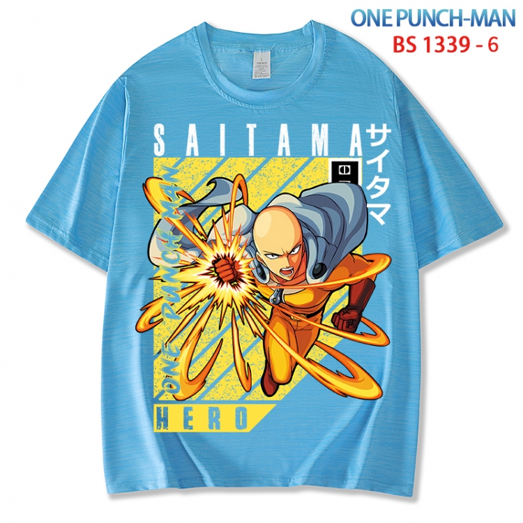 One Punch Man  ice silk cotton loose and comfortable T-shirt from XS to 5XL BS 1339 6