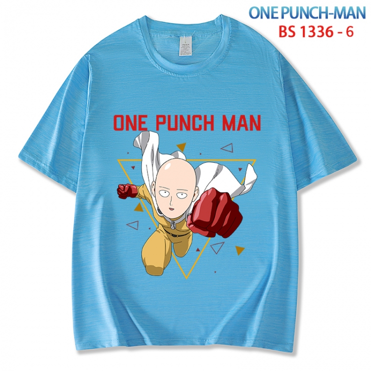 One Punch Man  ice silk cotton loose and comfortable T-shirt from XS to 5XL  BS 1336 6
