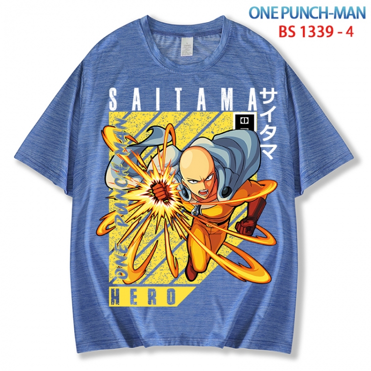 One Punch Man  ice silk cotton loose and comfortable T-shirt from XS to 5XL  BS 1339 4